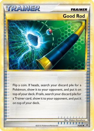 Good Rod 076/95 - Unleashed Reverse Holofoil