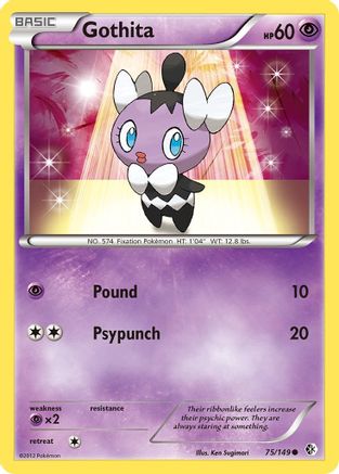 Gothita 075/149 - Boundaries Crossed Reverse Holofoil