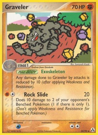 Graveler 034/92 - Legend Maker