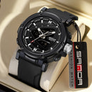 9052 Sports Waterproof Alarm Clock Electronic Watch