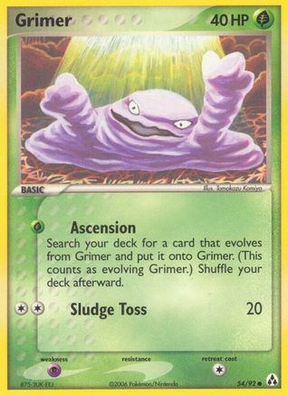 Grimer 054/92 - Legend Maker