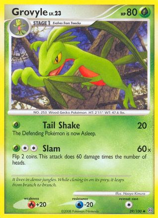 Grovyle 039/100 - Stormfront