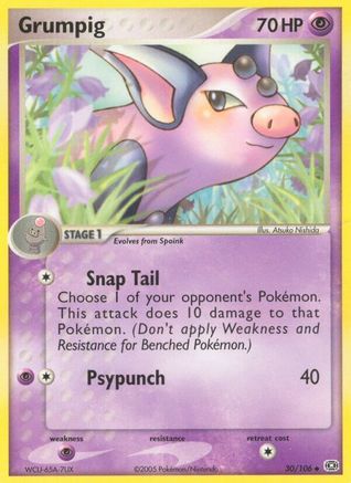 Grumpig 030/106 - Emerald