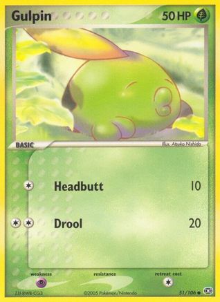 Gulpin 051/106 - Emerald