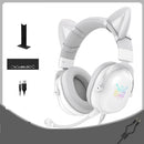 Head Mounted Wired Gaming Headset for Girls