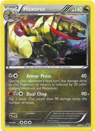 Haxorus BW57/101 - Black and White Promos Holofoil