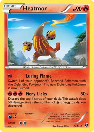 Heatmor 023/135 - Plasma Storm Reverse Holofoil