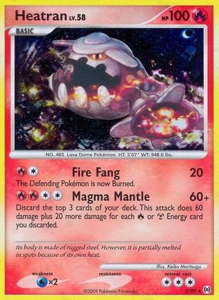 Heatran 003/99 - Arceus Holofoil