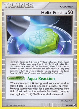 Helix Fossil 093/99 - Arceus Reverse Holofoil