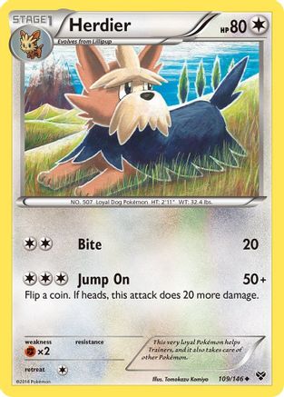 Herdier 109/146 - XY Base Set