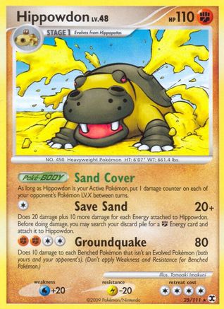 Hippowdon 025/111 - Rising Rivals