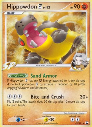 Hippowdon E4 042/111 - Rising Rivals