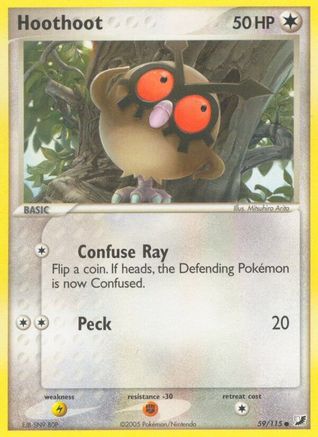 Hoothoot 059/115 - Unseen Forces