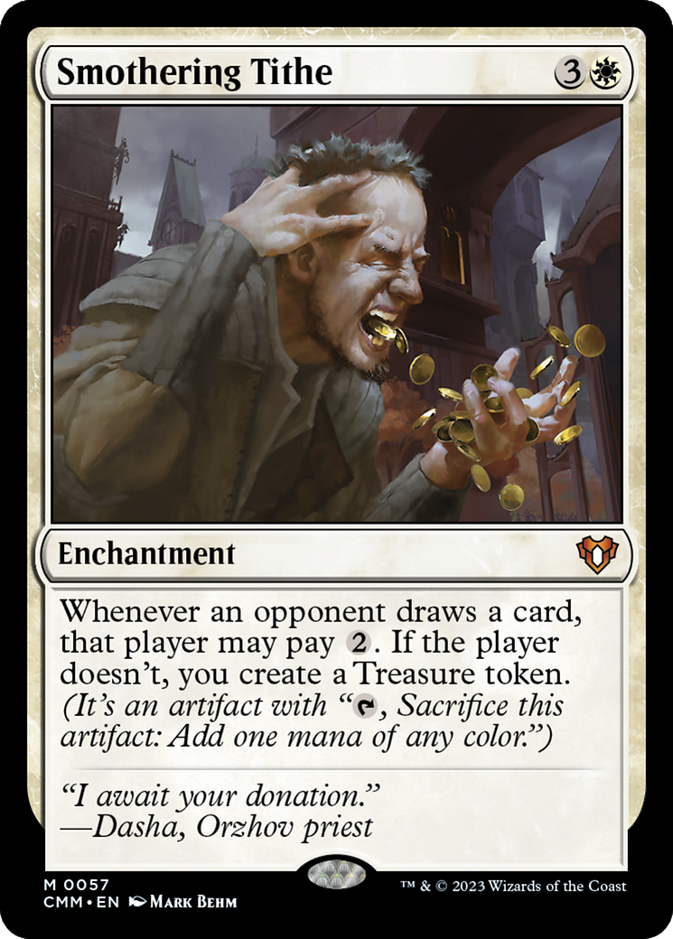 Smothering Tithe (CMM-057) - Commander Masters