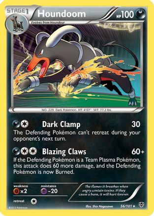 Houndoom 056/101 - Plasma Blast Reverse Holofoil