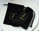 Flannel Drawstring Jewelry & Earphone Storage Bag