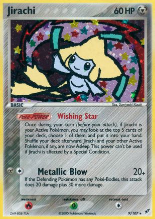 Jirachi 009/107 - Deoxys Reverse Holofoil