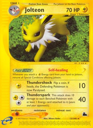Jolteon 013/144 - Skyridge