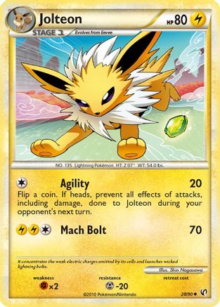 Jolteon 028/90 - Undaunted