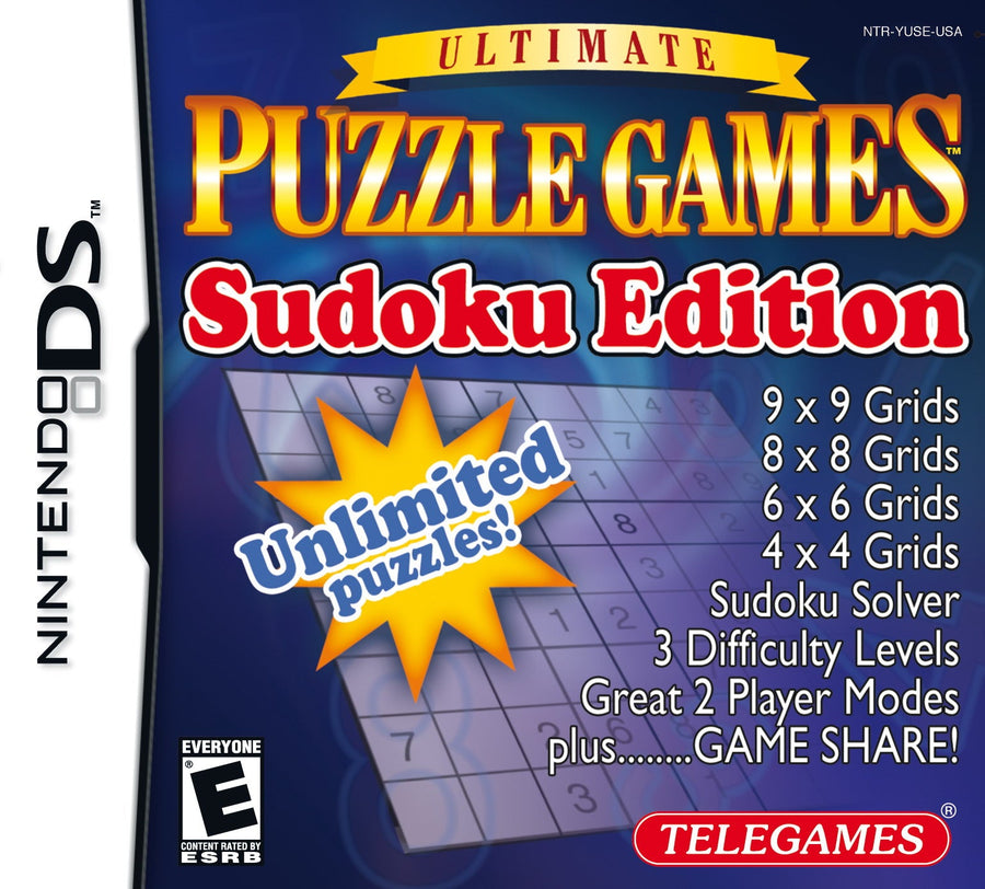 Ultimate Puzzle Games: Sudoku Edition (Nintendo DS)