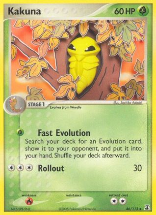 Kakuna 046/113 - Delta Species Reverse Holofoil