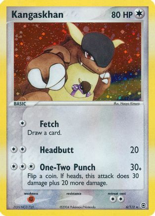 Kangaskhan 006/112 - FireRed & LeafGreen Reverse Holofoil