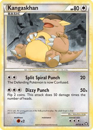 Kangaskhan 036/102 - Triumphant