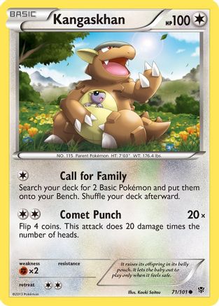 Kangaskhan 071/101 - Plasma Blast