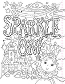 Mindful Sticker By Number: Unicorns