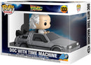 Funko POP! Rides Deluxe: Back to the Future Doc with Time Machine