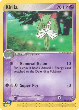 Kirlia 034/109 - Ruby and Sapphire