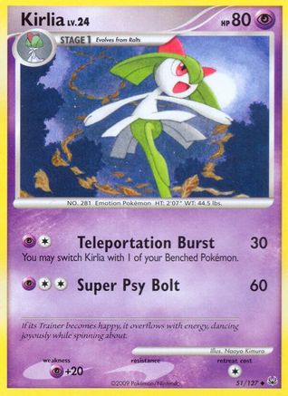 Kirlia 051/127 - Platinum