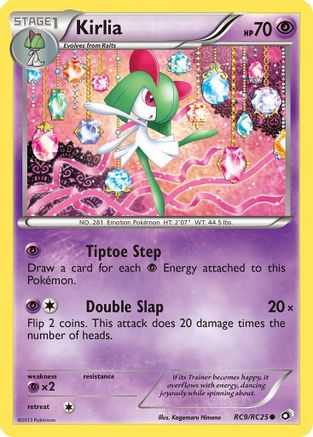 Kirlia RC9/RC25 - Legendary Treasures Radiant Collection Holofoil