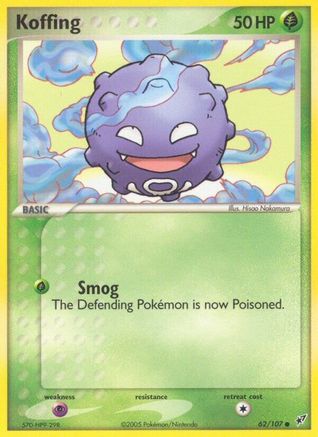 Koffing 062/107 - Deoxys