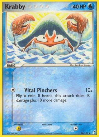 Krabby 054/100 - Crystal Guardians