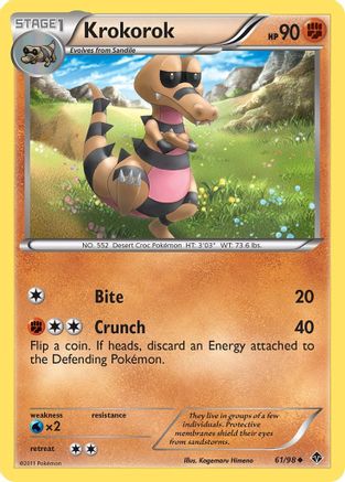 Krokorok 061/98 - Emerging Powers Reverse Holofoil
