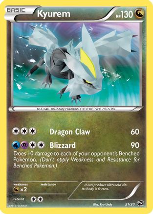 Kyurem 021/20 - Dragon Vault Holofoil