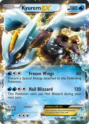 Kyurem EX 038/99 - Next Destinies Holofoil