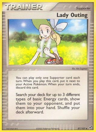 Lady Outing 087/107 - Deoxys