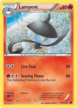 Lampent 015/116 - Plasma Freeze Reverse Holofoil