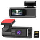 2K HD Front Dash Cam For Car With IPS Screen Night Vision Loop Recording Included 32G Storage Card 140¡ Wide Angle WiFi App Control Front Dashcam