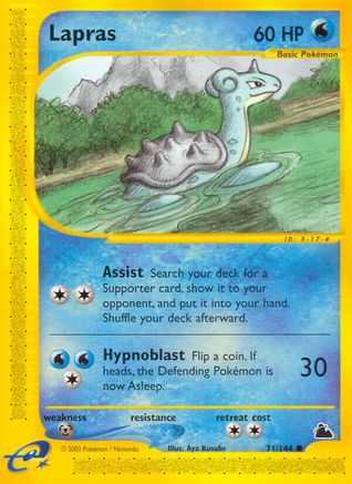 Lapras 071/144 - Skyridge Reverse Holofoil