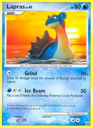 Lapras 079/127 - Platinum
