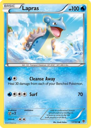 Lapras 017/101 - Plasma Blast