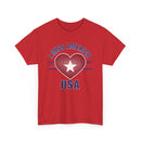 "I Miss America" Heart Unisex Heavy Cotton Tee