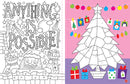 Mindful Sticker By Number: Christmas