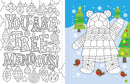 Mindful Sticker By Number: Christmas