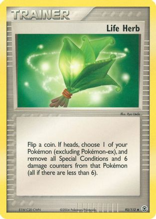 Life Herb 093/112 - FireRed & LeafGreen