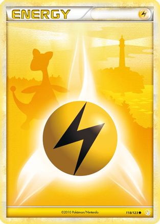 Lightning Energy 118/123 - HeartGold SoulSilver