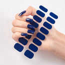 Nailart Sticker Pure Solid Color Self Adhesive